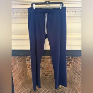 FIGS Livingston scrub pants size L Large navy/gray T21003